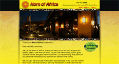 Desktop Screenshot of hornofafrica.net